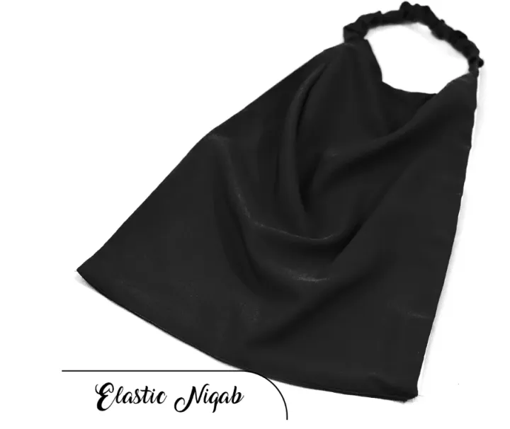 Elastic & Dori Niqab - Chiffon view 3