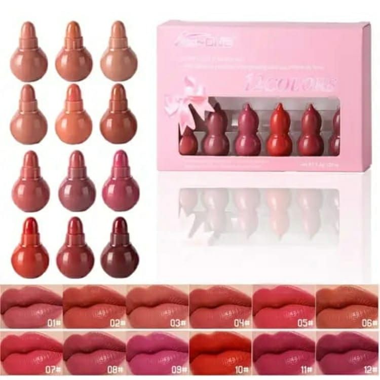 One Multicolor Mini Capsule lipsticks In Multi colors | 12 pcs set view 5