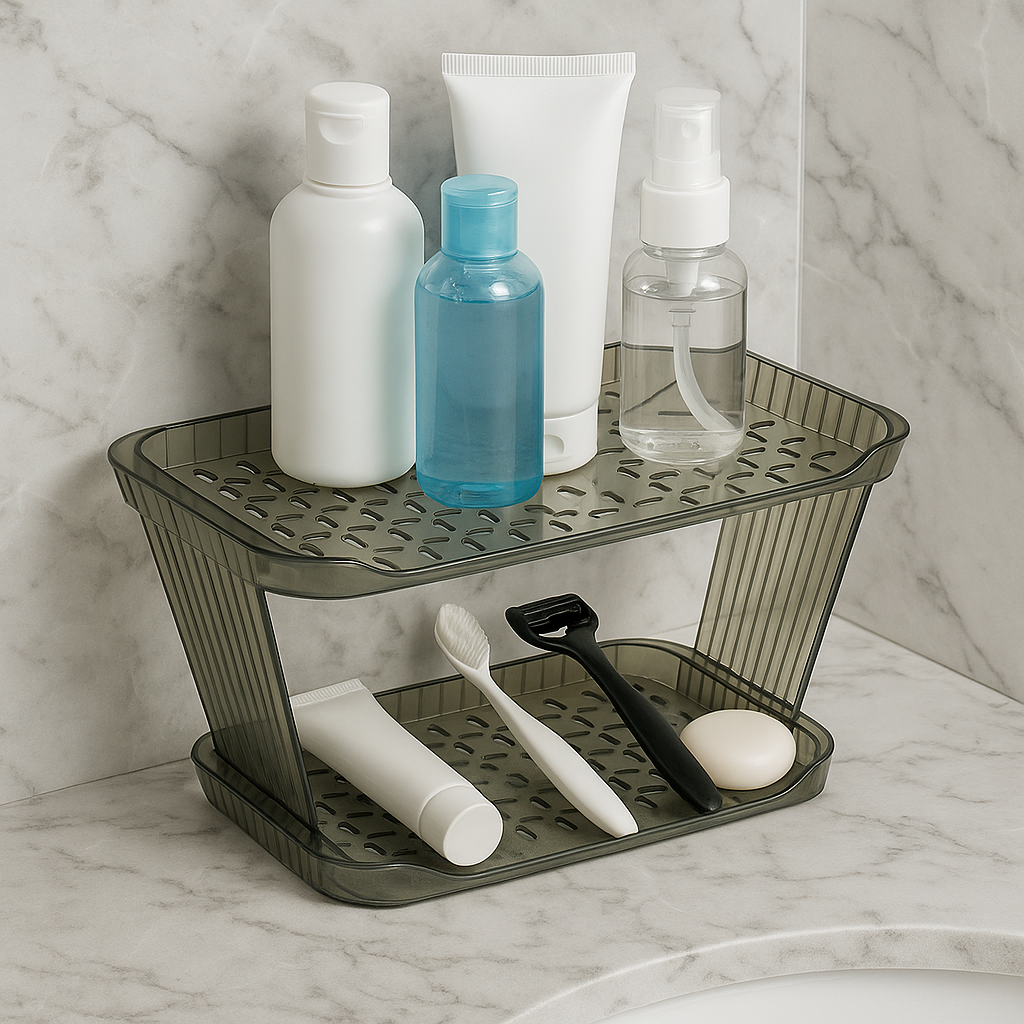 Bathroom Rack Acrylic 2 Layer