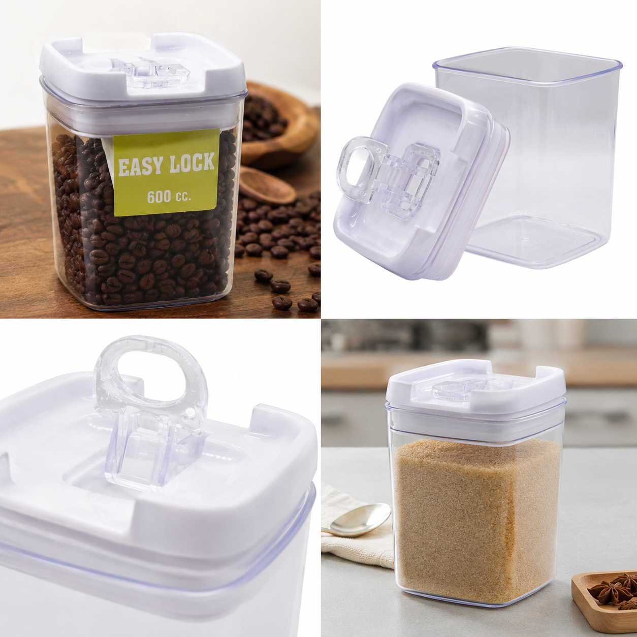 Easy Lock Airtight Storage Jar view 4