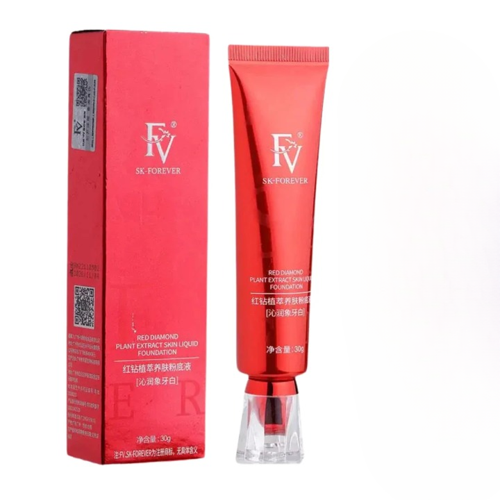 FV Red Ginseng Bird's Nest Polypeptide Skin Nourishing Liquid Foundation - 30ml view 5