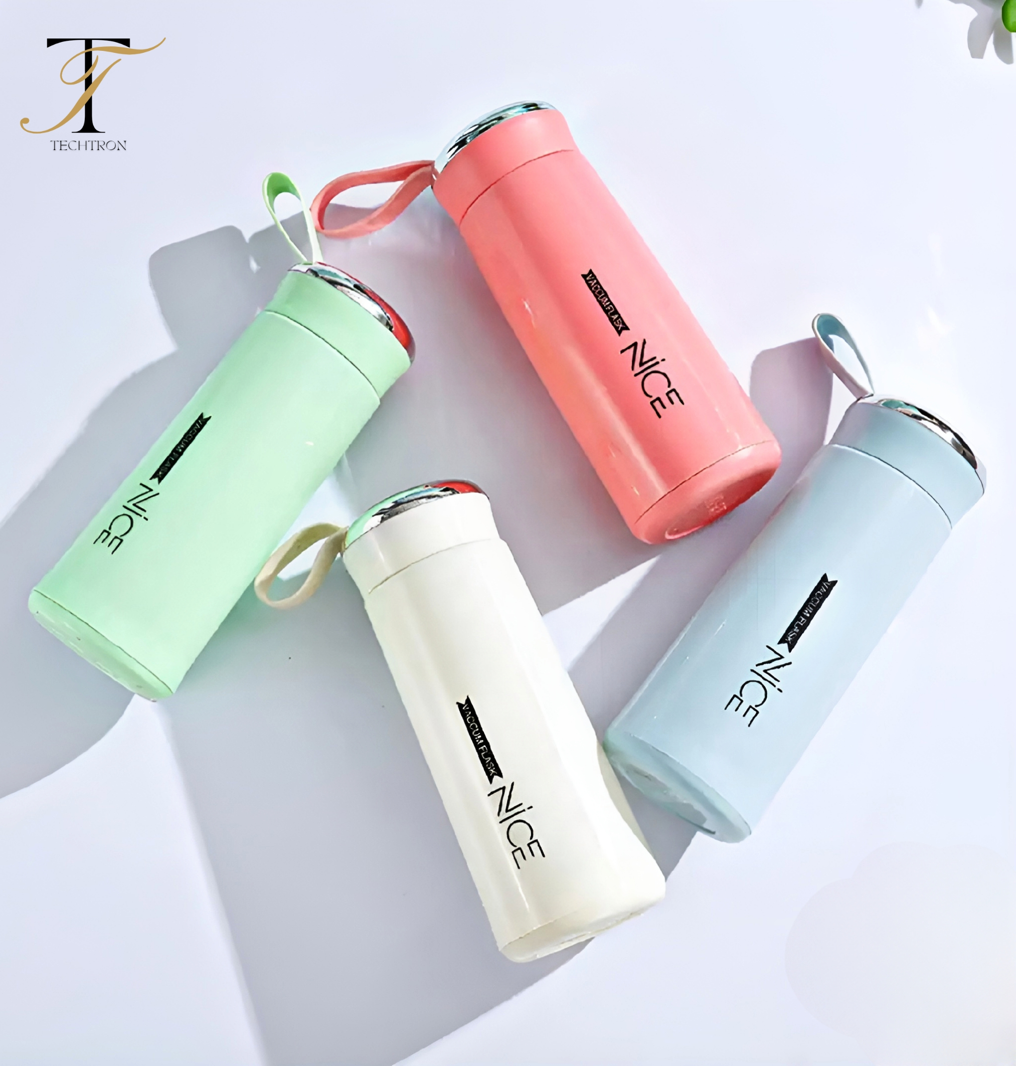 Nice Vacuum Flask Bottle | Random Color view 5