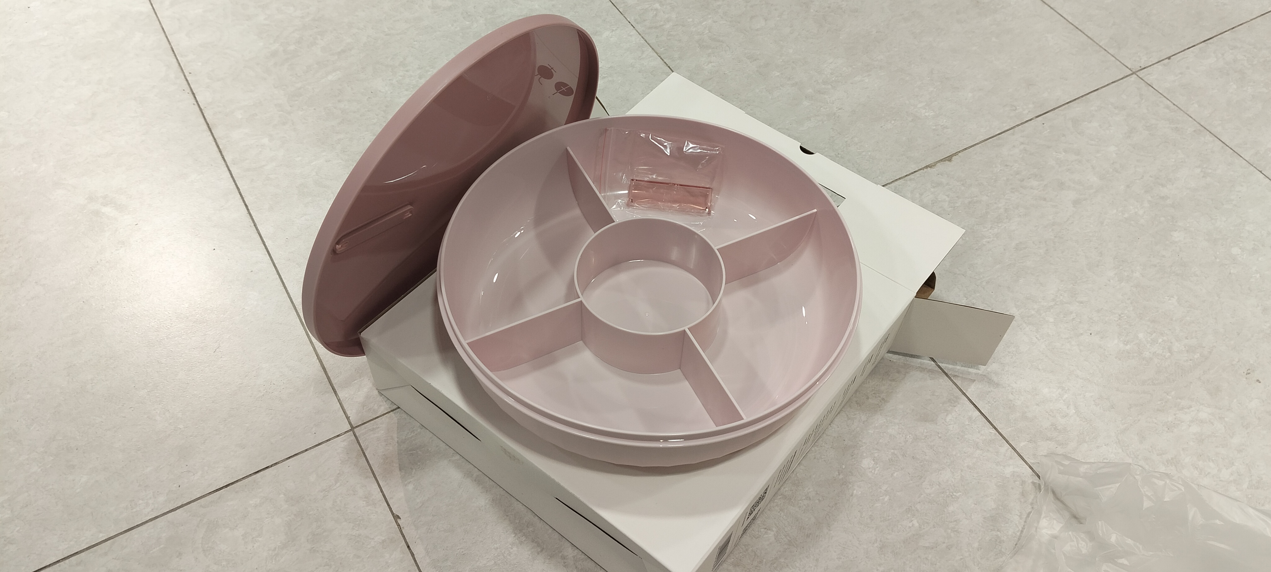 Modern Compartment Dry Fruit Serving Box view 3