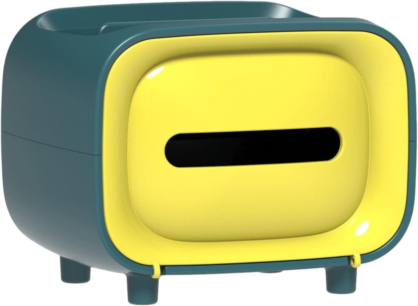 Retro TV Shaped Tissue Box and Stationery Organizer view 4