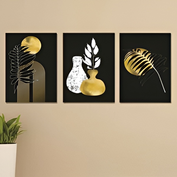 Elegant Wall Art Frames - 3 Piece Set