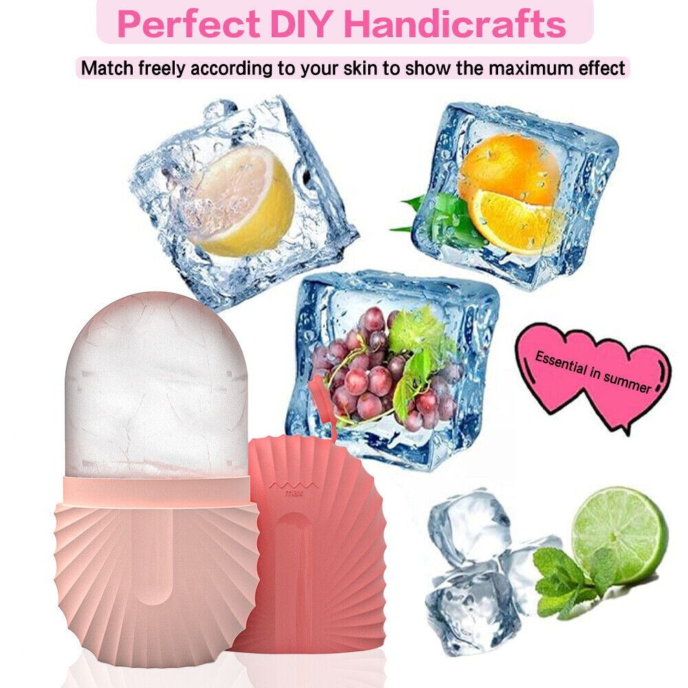 Silicone Ice Cube Roller Massager for Face - Reusable Massage Silicone Ice Mold view 4