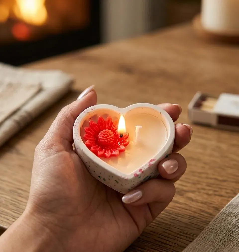 Decorative Scented Candle Set (4-piece set) Random Colour view 3