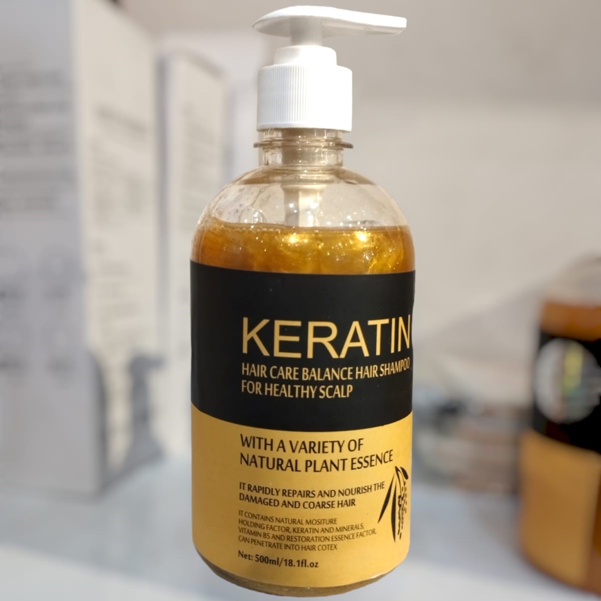 2 In 1 Hair Keratin Mask And Shampoo Deal, Pack Of 2 view 4