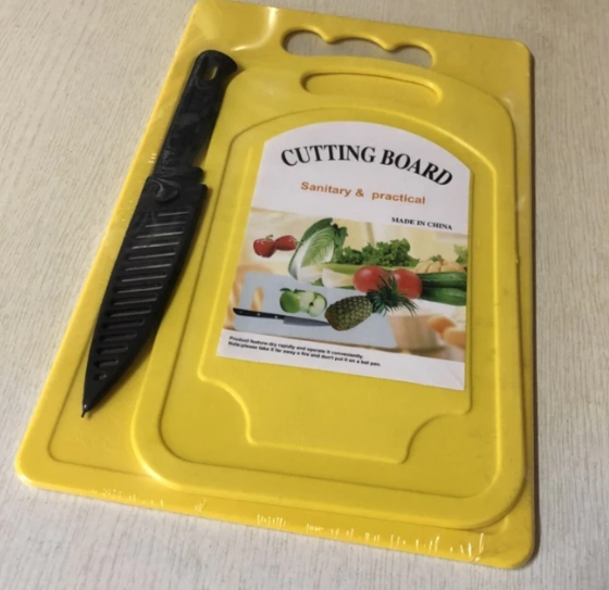 3in 1 cutting Board set strong,Hygienic and easy -to-clean cutting Board | Random Color view 4