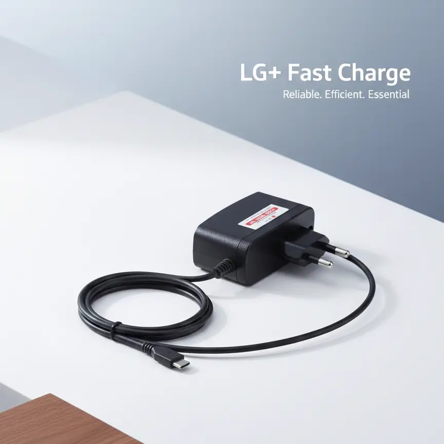 LG Original Supply Type-C Charger With Cable, Compact Design And Fast Charging Performance view 3