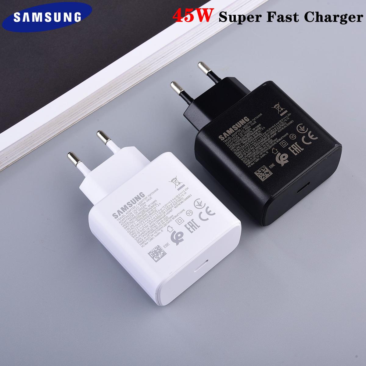 45W USB‑C Power Adapter for Samsung – PD Fast Charging (Random Color)