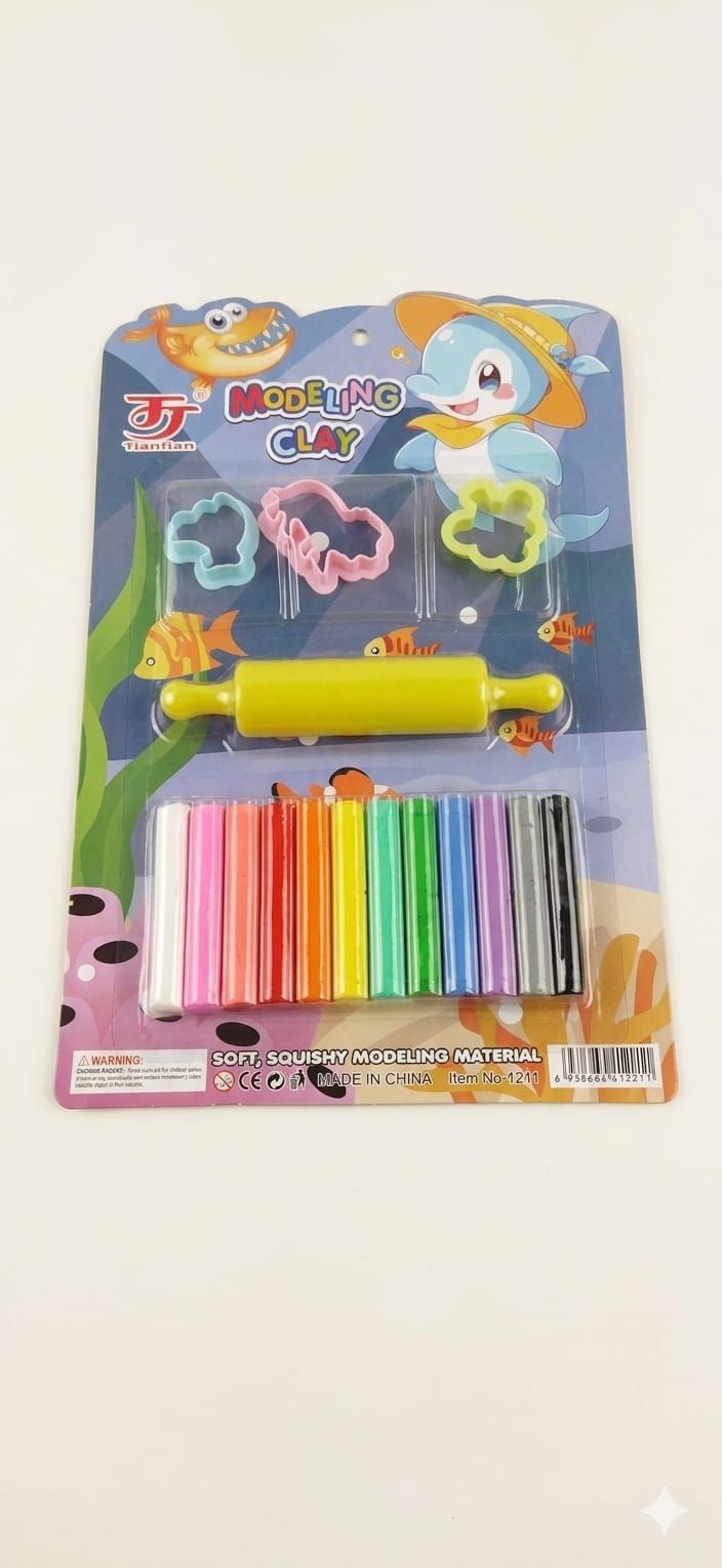 Tianfian Soft Modeling Clay Art Set for Kids view 3