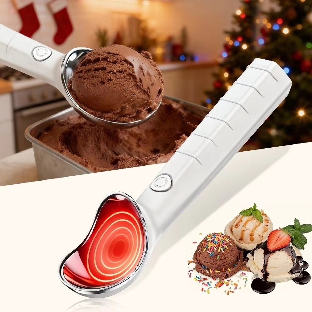 One-touch Start Heated Ice Cream Scoop view 4