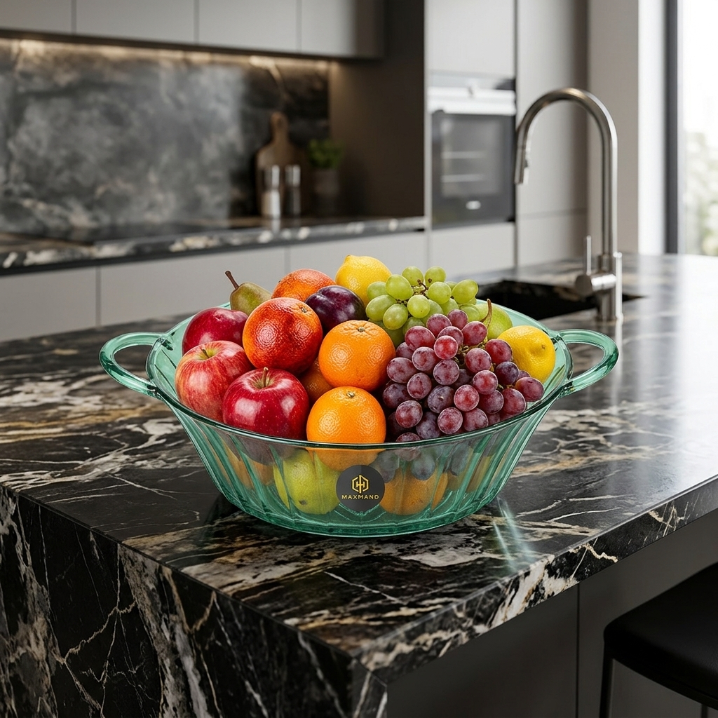 Fruit Basket Small Stylish Transparent