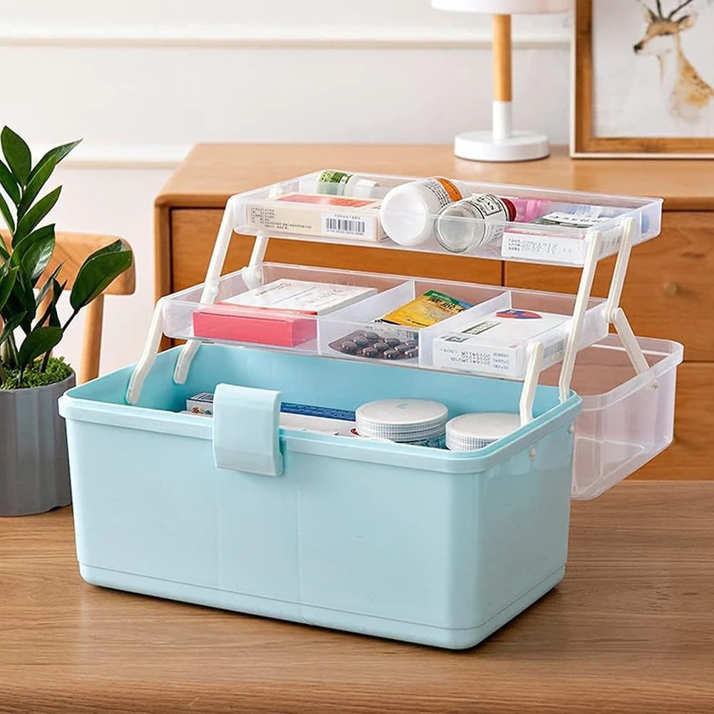 High-Quality Extra-Large Multi-Layer Medicine & Storage Box