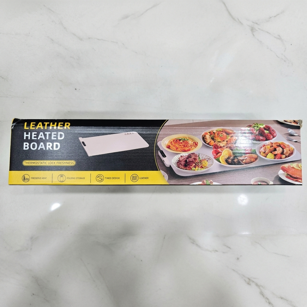 Leather Heated Board - Food Warmer & Warming Tray view 5