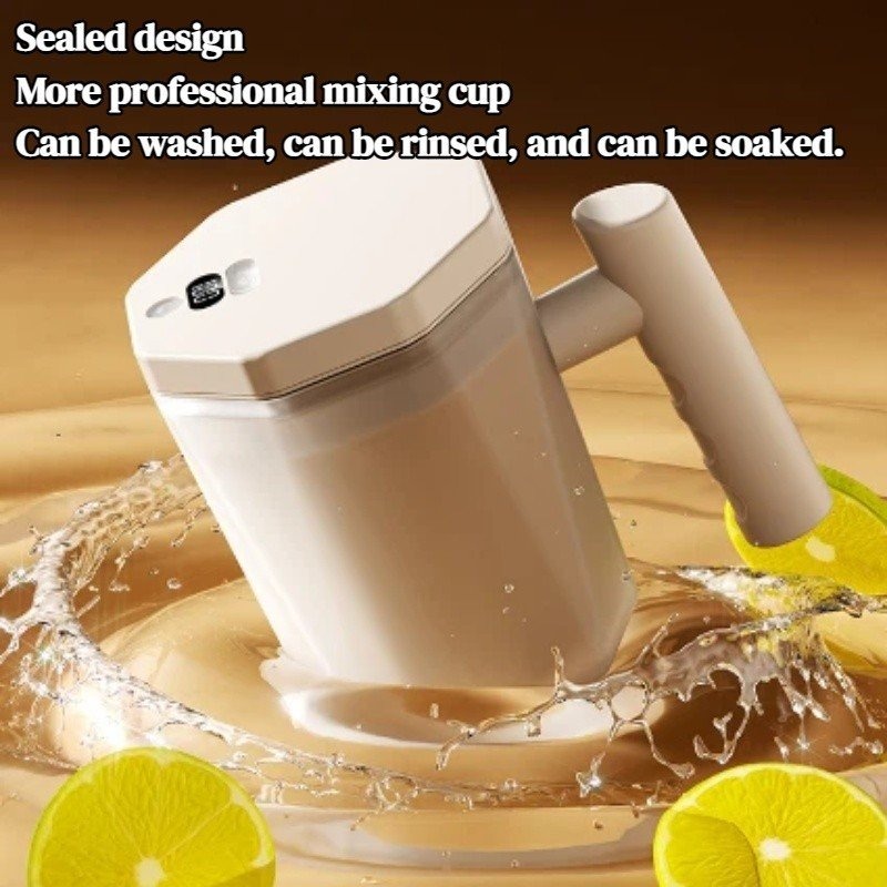 Automatic Coffee Mixing Mug with Digital Display view 3