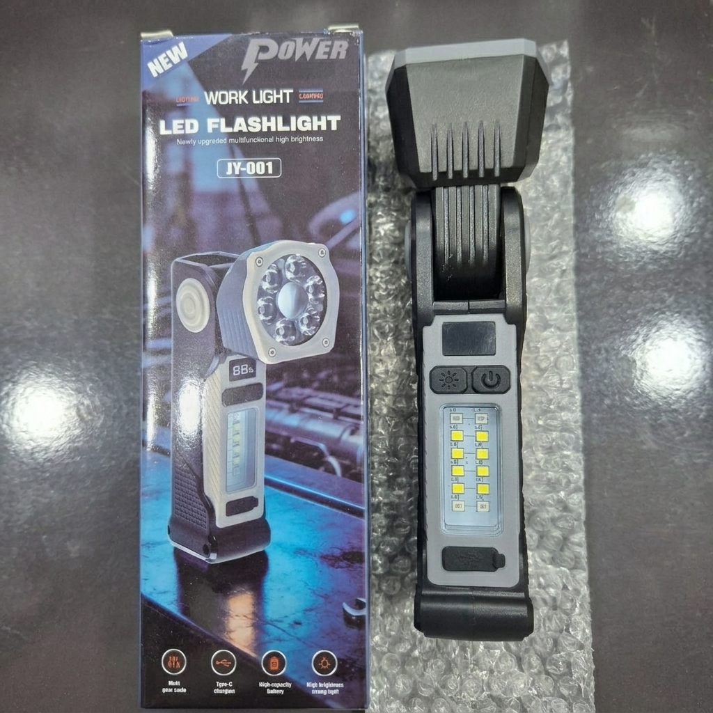 Power Work Light LED Flashlight JY-001 view 5