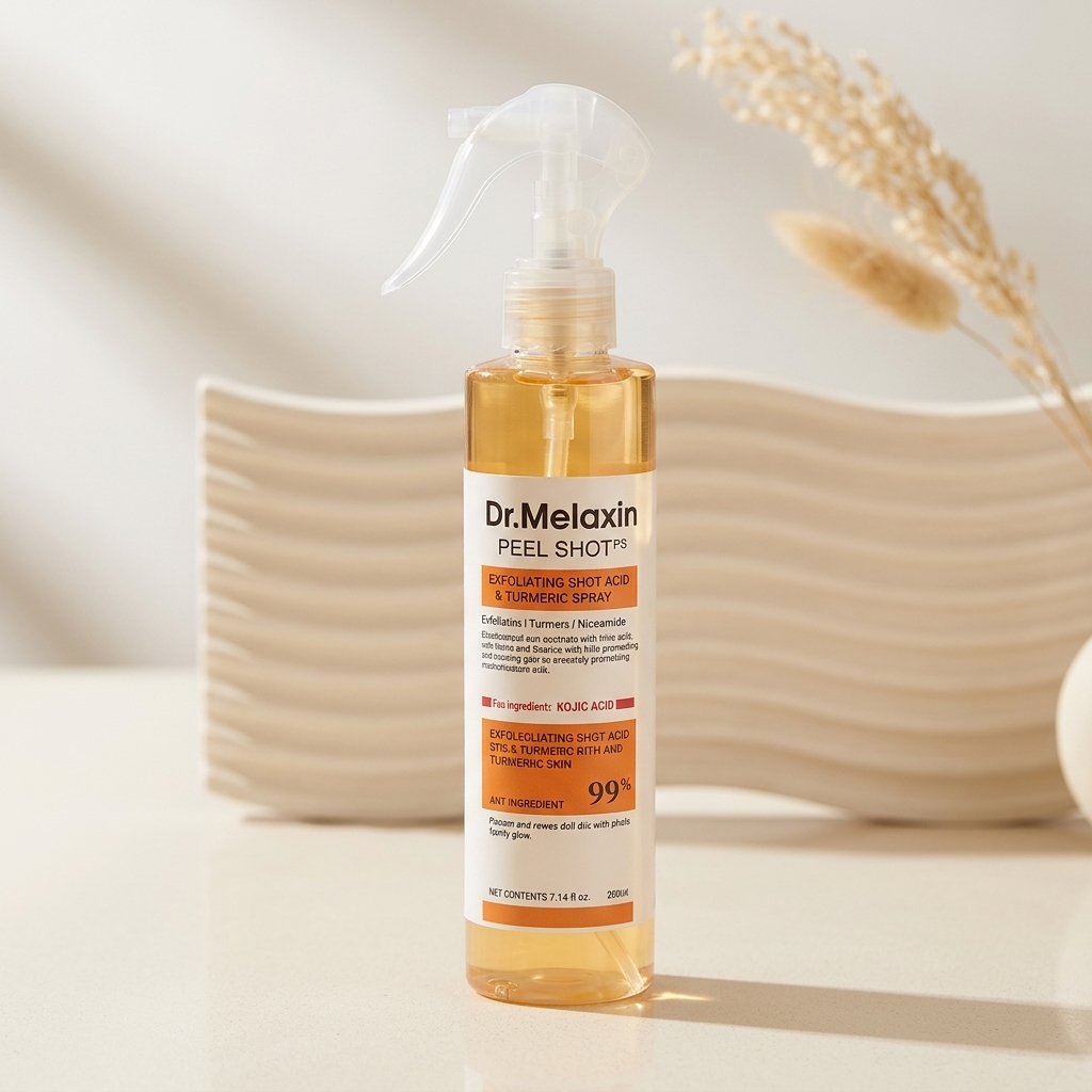 Dr.Melaxin Peel Shot Exfoliating Kojic Acid Turmeric Spray 200ml view 3