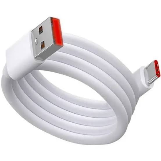 Original Infinix Type-C USB Charging Cable – Fast Charging & High-Speed Data Transfer | Durable White USB Type-C Cable for Compatible Smartphones view 3