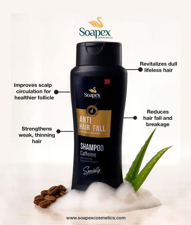 Soapex Anti Hair Fall Shampoo Caffeine 400ml