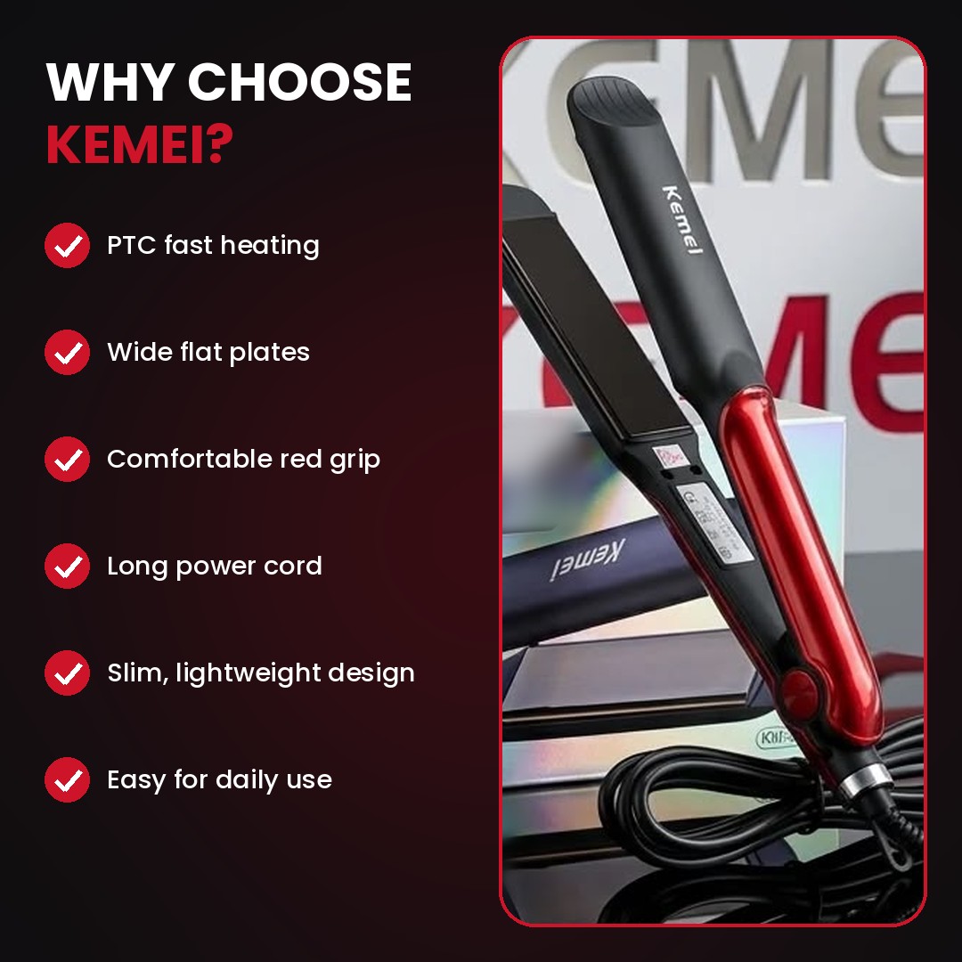 Kemei Professional Hair Straightener KM-531 view 3